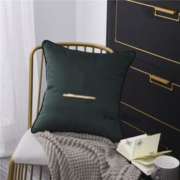 High-end Bed Breakfast Living Room Sofa and Bedside Modern American Pillow Cushion Model Room Embroidery Pillows Cover Gift