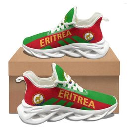 Casual Shoes Fashion Eritrea Country Flag Pattern Women Men Autumn Winter Tennis Outdoor Work Breathable Convenient Soft Flats Sneakers