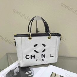 Designer Pearl Bag ch Tote Bag Fashion Luxury Tote Women's canvas beach bag embellished with classic high quality multi-colored large capacity shopping bag HEKO