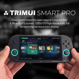 Игровые контроллеры джойстики Trimui Smart Pro Retro Handheld Game Player с открытым исходным кодом.