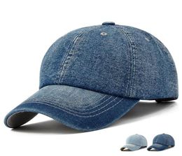 Unisex Denim Baseball Cap Blank Washed Low Profile Jean Hat Casquette Adjustable Snapback Hats Caps For Men And Women8642653