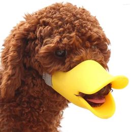 Dog Apparel Silicone Duckbill Cover For Small Dogs Outdoor Pet Mask Anti Bite And Barking