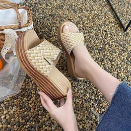 Slippers YUDX Elegant And Comfort Summer Platform Wedge Sandals Women Shoes Fashion Casual