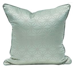 Pillow Fashion Green Blue Geometric Decorative Throw Pillow/almofadas Case 45 50 European Modern Unusual Cover Home Decorating