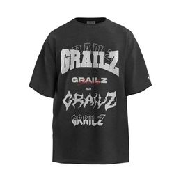 Men's T-Shirts Good Quty GRAILZ Fashion T Shirt Men GRAILZ Women Overlapping Letter Strt Trend Ts Vintage T-Shirt GYM T240515