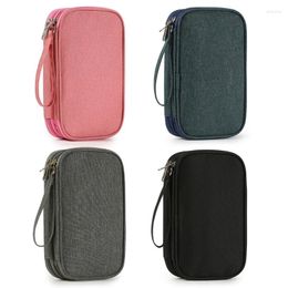 Storage Bags Waterproof Data Cable Bag With Lanyard For USB Card Charger Earphone