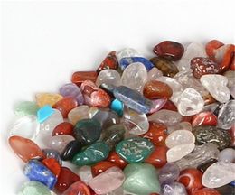 Whole 100g Mixed Tumbled Stones Quartz Crystals Bulk Natural Gemstones Rock Mineral Crystals Healing Reiki Garden Decoration 53732537