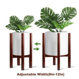 Planters Pots Adjustable plant racks in the United States - Indoor and outdoor plants - Modern outdoor large flowerpot racksQ240517