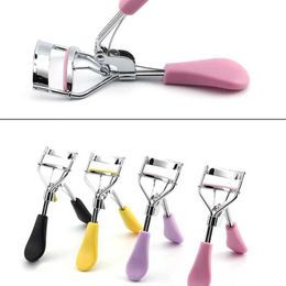 Eyelash Curler Eyelash curler for beginners wide angle local curling eyelash curler rubber eyelash pad styling makeup tool false eyelash assist Q240517