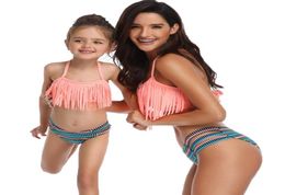 Family Match Swimwear Mother and Daughter Lady Kid Mum and Me Bikini Bahitng Swimsuit Brachwear Mom Girls Swimming Clothing4498410