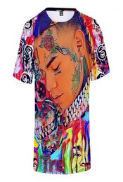 Rapper 69 6ix9ine Tshirt Tekashi69 3D Print Hip Hop Streetwear Men Women Sport Casual ONeck T Shirt Fashion Tees Tops Clothing3710112