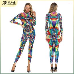Bikini Set For Women 2024 Cover Up Beach Dress With Print Leisure Tight Fitting Jumpsuit Solid Spandex Coverup Covered