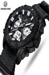 Top Brand GOLDENHOUR Men Watch Men Digital Quartz Sport Watch Relogio Hombre Military Waterproof Wrist Watch Relogio Masculino8237232