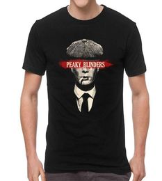 Men039s TShirts Vintage Peaky Blinders Tshirts Men Stylish Tee Tops Cotton T Shirts Short Sleeve Shelby Brothers Gift Clothing1601190