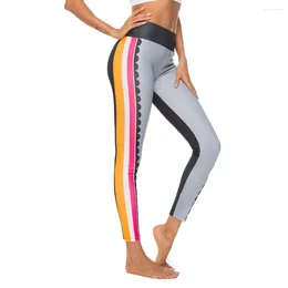 Yoga Outfits High Waist Print Pants Fitness Leggings Workout Running Gym Elastic Slim Sports Jogging