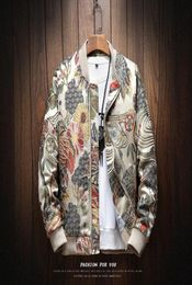 2018 Autumn New Japanese Embroidery Men Jacket Coat Man Hip Hop Streetwear Men Jacket Coat Bomber Jacket Men Clothes LY1912065783670