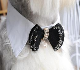 Cool pet collars dog cat bowknot tie collar Pet Supplies wedding Chirstmas gifts 5 designs4119977