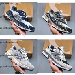 Top 2024 Gel NYC Marathon Running Shoes Grey Cream White Black Outdoor Trail Sneakers Original Edition 33