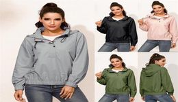 4 Color Brand Design Women Yoga Outfit Workout Jacket Autumn Winter Athletic Sport Hoodie Coats Drop 14250819263794