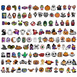 87colors halloween gothic tarot Anime charms wholesale childhood memories game funny gift cartoon charms shoe accessories pvc decoration buckle soft rubber clog