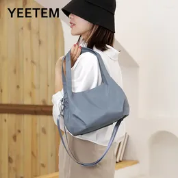 Evening Bags Handbags Fashion Nylon Cloth Bag Waterproof Trend Shoulder Diagonal Light Leisure Portable Ladies Crossbody Handbag