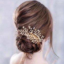 Hair Clips Trendy Style Handmade Comb Headband Tiara For Women Party Pageant Bridal Wedding Accessories Jewellery Gift