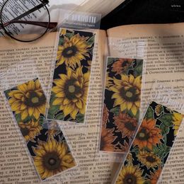 Page Separators Book Lovers Student Stationery Reading Mark Pagination Marker Blooming Flowers Bookmark