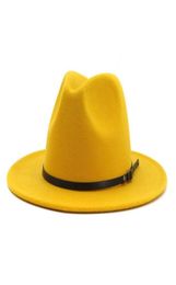 Women Fedoras Hats Wide Brim Outdoor Caps Retro Western Vaquero Faux Suede Cowboy Cowgirl Leisure Sunshade Hat90691698800956