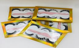 3 pairs mink lashes 3d faux natural long false eyelashes eyes make up eyelash extension soft mink eyelashes tweezers7520037