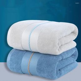 Towel Thicken Pure Cotton Bath Rectangle Household Good Water Absorption Bathing Solid Colour Kids Adults Serviette De Bain