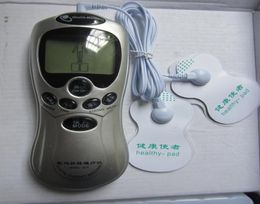2 in 1 Full Body Shaper Slimming Tens Acupuncture Digital Therapy Massager Machine Massager corporal with 2 Electrode Pads1366459