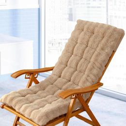 Pillow Chaise Lounge Nonslip Chair Pad Thickened Seat Lounger
