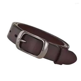 Belts Style Women Adjustable Genuine Leather Belt For Female Strap Casual All-match Ladies Designer High Quality Brand