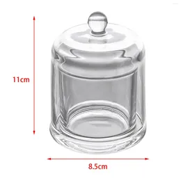 Candle Holders Glass Holder Dome Cake Stand Clear Cloche Jar For Bedroom Wedding Table Centerpiece Home Bathroom