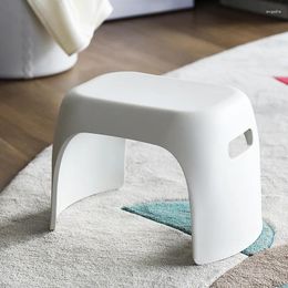 Bath Accessory Set Non-slip Thickened Small Stool In The Bathroom Plastic Living Room For Changing Shoes Large And Tall