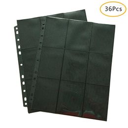 Storage Bags 20/36/90pc Card Mini Pocket Replacement Inner Page Collection Binder Transparent