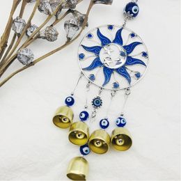Decorative Figurines Vintage Star Moon Sun Windchime Pendant Outdoor Garden Ornament Home Decor
