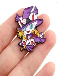 Brooches Tailmon Cat Cute Badges With Anime Enamel Pin Lapel Pins Cartoon On Backpack Decorative Jewellery Gift Accessories3390494