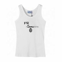fashion womens clothing designer vest women knitted sleeveless top embroidered letters t shirt slim casual pullover tank tops