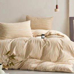 Bedding Sets Cotton Printing Jacquard Set Duvet Cover Linen Fitted Sheet Pillowcases Home Textile