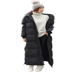 Womens Down Parkas Parka Coat Extra Maxi Long Winter Jacket Women Hooded Oversize Female Lady Windbreaker Overcoat Outwear Clothin5548980