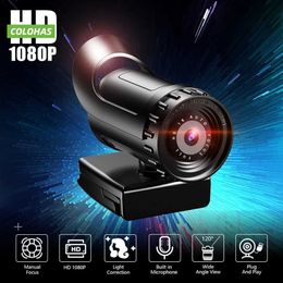 Webcams Network camera 4K 2K autofocus PC network camera full HD 1080P wide-angle beauty camera with microphone used for live video conferences J2405