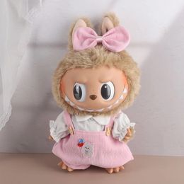 37cm The Monsters - Labubu Anime Figures Labubu Tidy Doll Dress Stuffed Toys Kawaii Room Decoration Gift For Kids Toys 240513