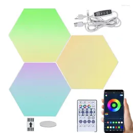 Table Lamps Game RGB Lamp Color Changing Smart Portable Bedside Ambient Light LED Lights For Bedroom Shelves Living Room
