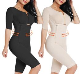 Waist Trainer Women039s Full Body Shapewear Bodysuit Post Compression Garment Firm Control Body Shaper Slimming Underwear8678707