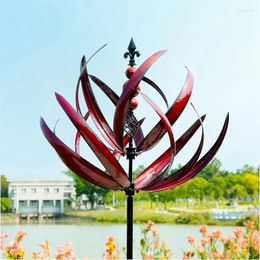 Decorative Figurines Outdoor Metal Garden Wind Spinners - Large Sculptures For Artistic Lawn Decoration