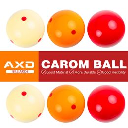 Carom Billiards Ball 615mm Resin Complete Set Goal Balls Billiard Accessories High Quality Cue Special Training 240506