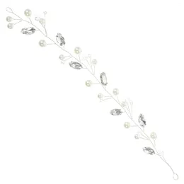 Decorative Flowers Bridal Hairband Women Accessory Woman Headband Wild Wedding Headdress Hoops Hair Accessories With Fake Pearl Miss