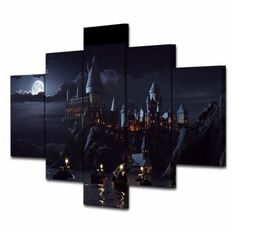 5 Piece Wall Art Canvas Prints School Movie Posters Wall Painting Modular Art Picture For Living Room Home Decor3623286