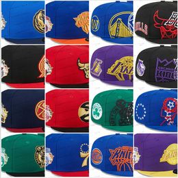 2024 All Team Fan's Basketball USA New York Baseball Adjustable Hat Black Chicago Men Vintage Flat Sport Base Ball Snapback Caps Letters Bone Chapeau Ma19-02